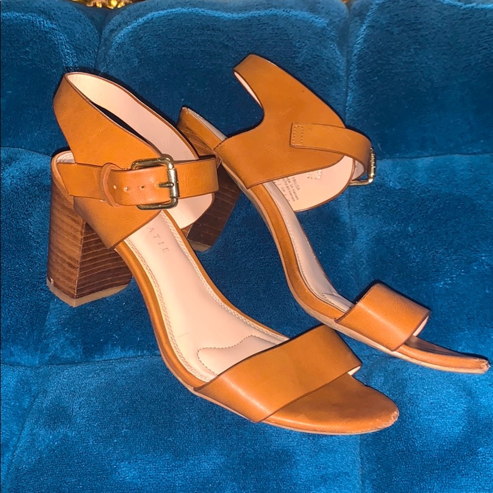 Strappy heels